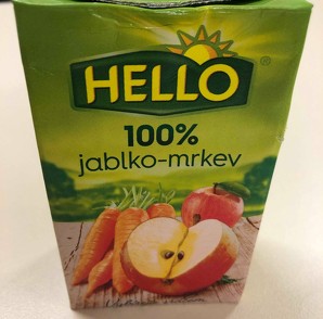 Hello pitíčko jablko-mrkev 100%